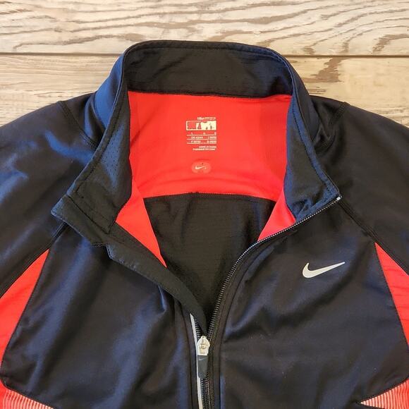 NIKE Core Windless Running Full Zip Jacket Large Style 339675 - Picture 5 of 12